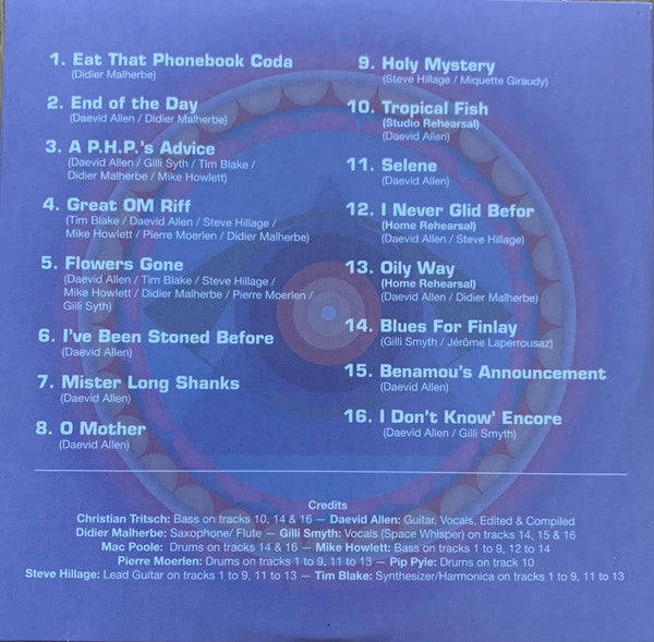 Gong : Gong In The 70's (CD, Album, Ltd)