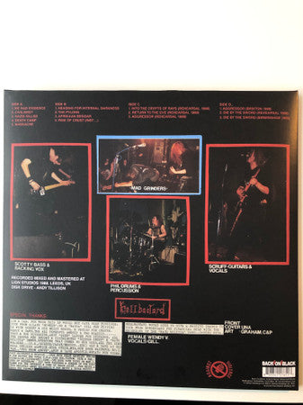 Hellbastard : Heading For Internal Darkness (2xLP, Album, RE, Red)