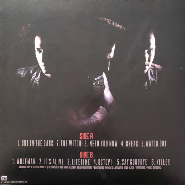 The Brains (2) : Out In The Dark (LP, Album, Ltd, RE, Cok)