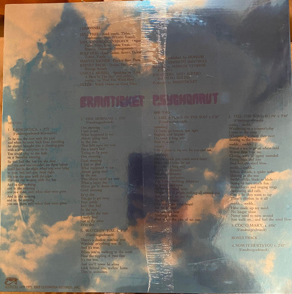 Brainticket : Psychonaut (LP, Album, Ltd, RE, RM, Red)