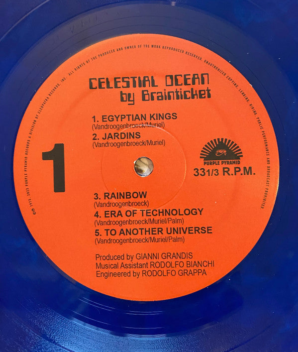 Brainticket : Celestial Ocean (LP, Album, Ltd, RE, Blu)