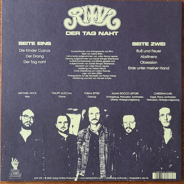 Ritvs : Der Tag Naht (LP)