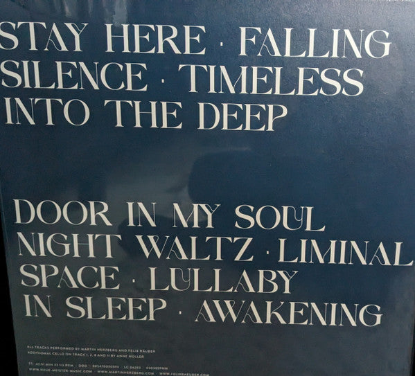 Martin Herzberg, Felix Räuber : The Art Of Dreaming (LP, Album)