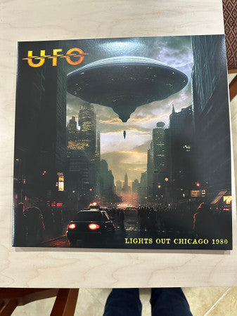 UFO (5) : Lights Out Chicago 1980 (2xLP, Album, Ltd, Gol)