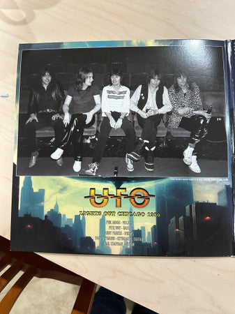UFO (5) : Lights Out Chicago 1980 (2xLP, Album, Ltd, Gol)