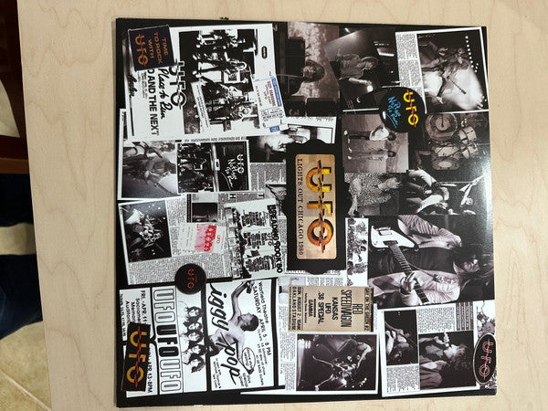 UFO (5) : Lights Out Chicago 1980 (2xLP, Album, Ltd, Gol)