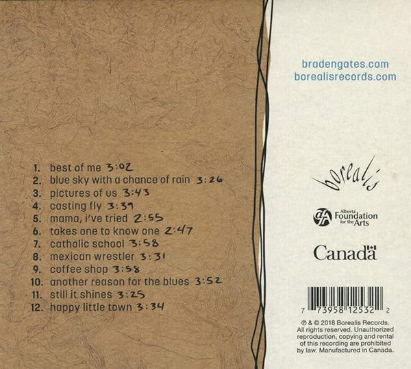 Braden Gates : Pictures Of Us (CD, Album)