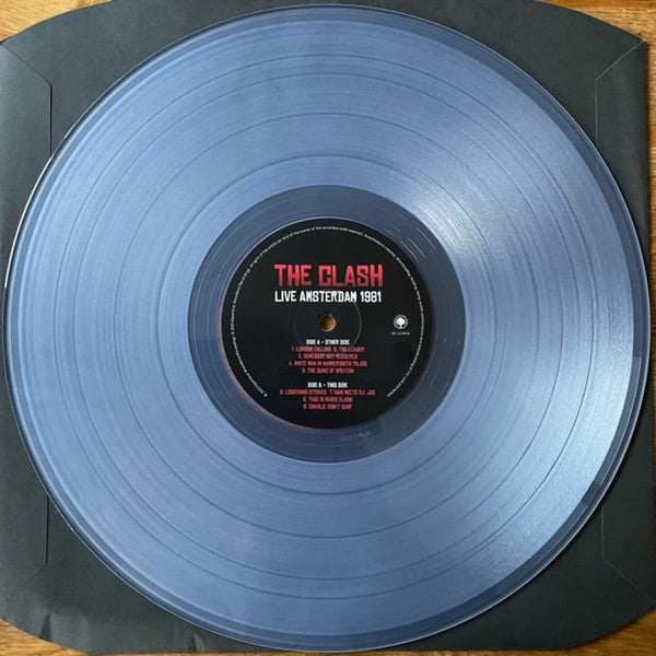 The Clash : Live Amsterdam 1981 (LP, Unofficial, Cle)