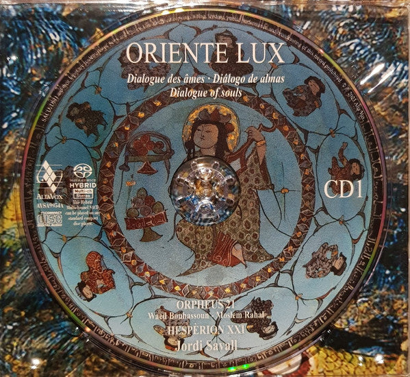 Orpheus XXI, Hespèrion XXI, Jordi Savall, Waed Bouhassoun, مسلم رحال : Oriente Lux: Dialogue of Souls (2xSACD, Hybrid, Multichannel, Album, Transcription)