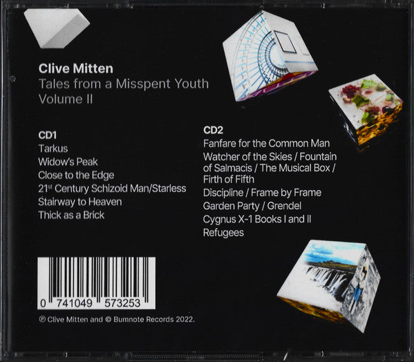 Clive Mitten : Tales From A Misspent Youth - Volume II (2xCD, Album)