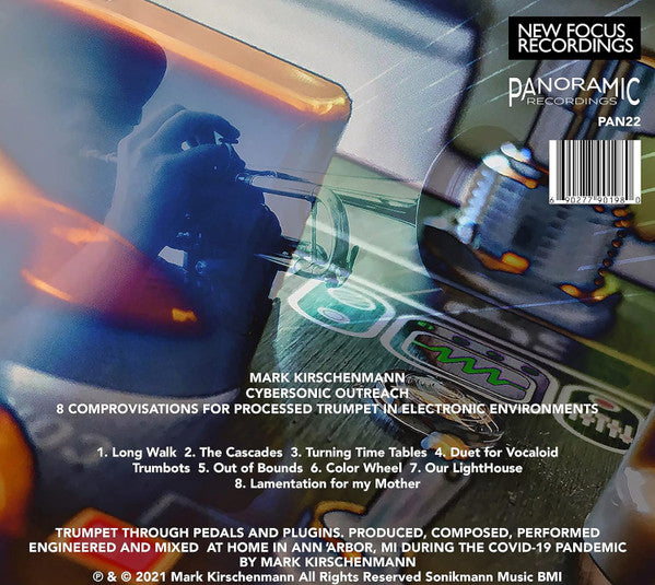 Mark Kirschenmann : Cybersonic Outreach (CD, Album)