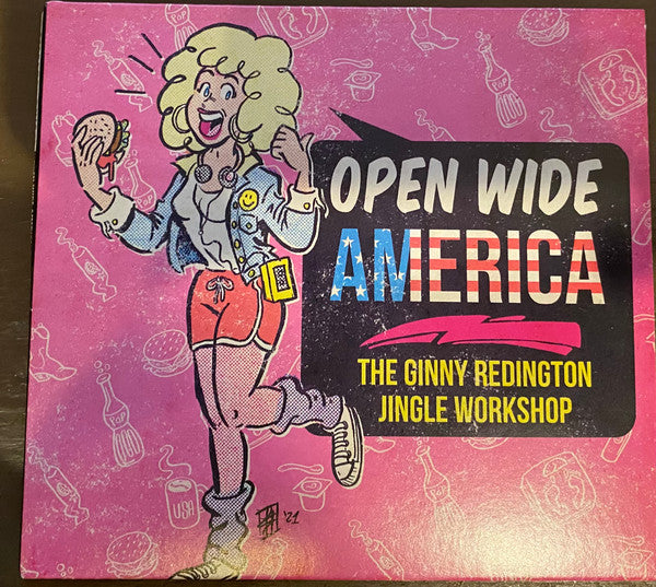 Ginny Redington : Open Wide America: The Ginny Redington Jingle Workshop 1978 - 1987 (CD, Album, 2 f)
