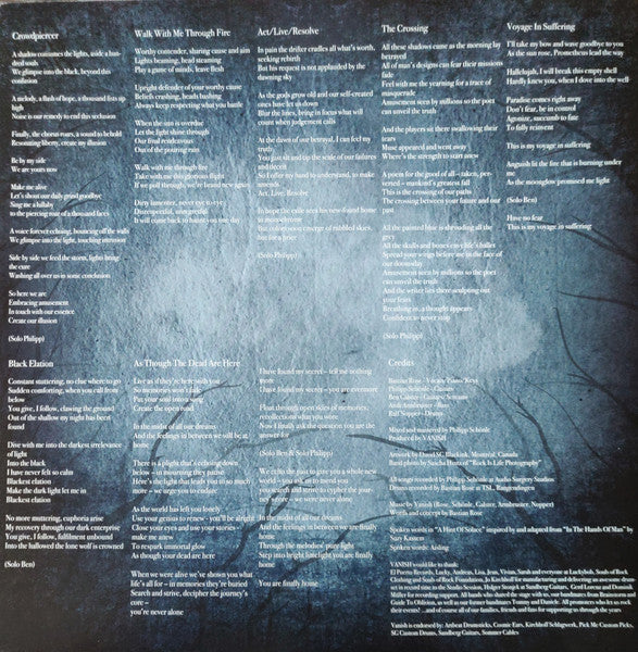 Vanish (2) : A Hint of Solace (LP, blu)