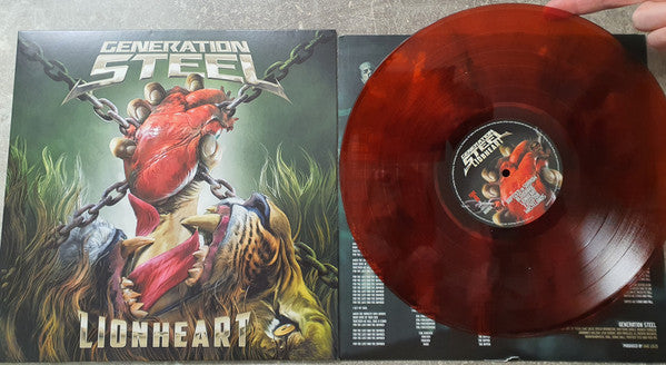 Generation Steel : Lionheart (LP, Album, Red)