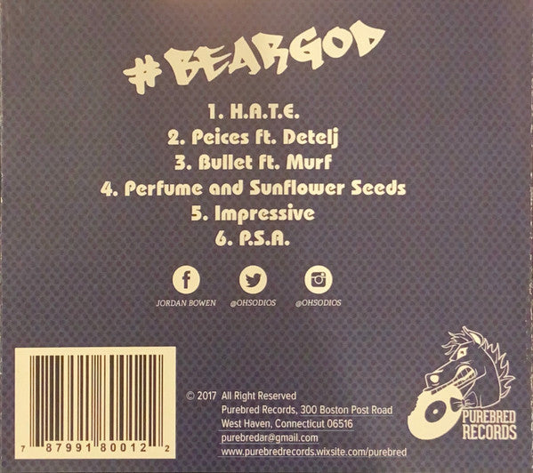 Jobo (5) : H.A.T.E (CD, Album)