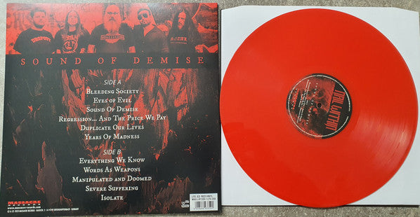 Nail Within : Sound Of Demise (LP, Album, Ltd, Red)