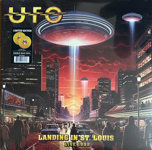 UFO (5) : Landing In St. Louis Live 1982 (2xLP, Album, Gol)