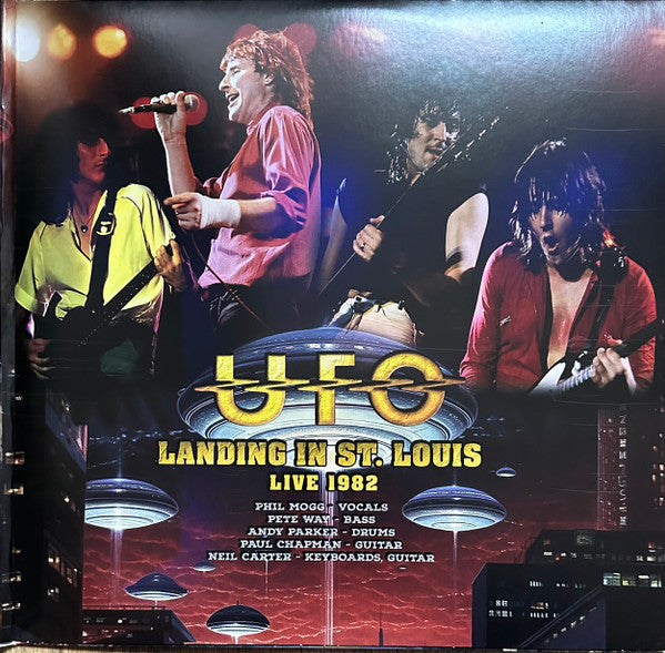 UFO (5) : Landing In St. Louis Live 1982 (2xLP, Album, Gol)