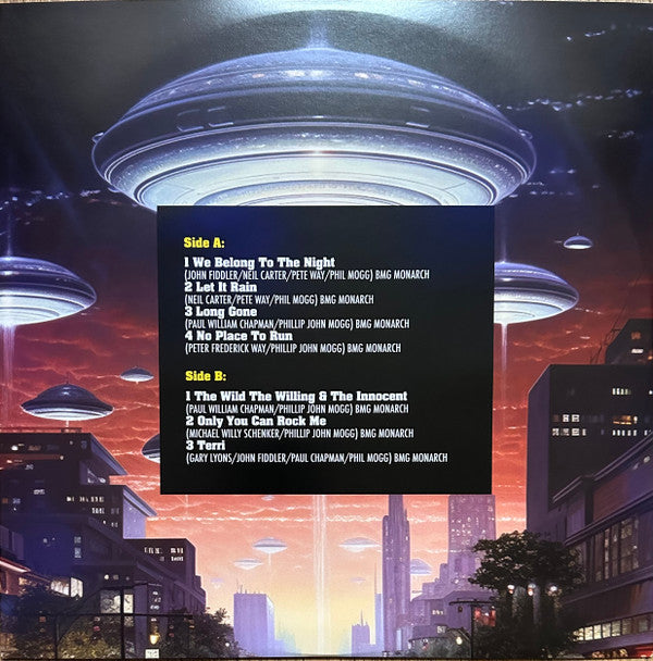 UFO (5) : Landing In St. Louis Live 1982 (2xLP, Album, Gol)