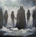 Aggression (4) : Frozen Aggressors (LP, Album, Ltd, Red)