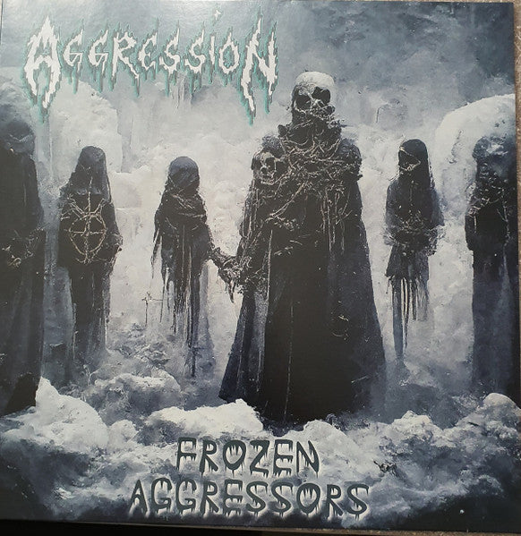 Aggression (4) : Frozen Aggressors (LP, Album, Ltd, Red)