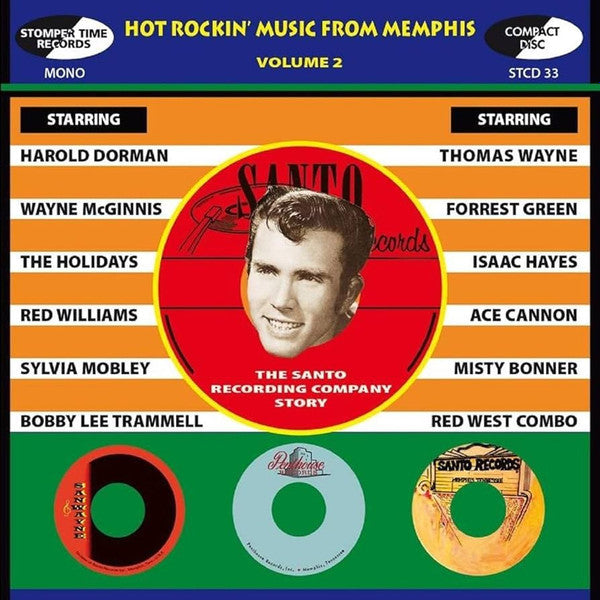 Various : Hot Rocking Music From Memphis, Volume 2 (CD, Comp, RM)