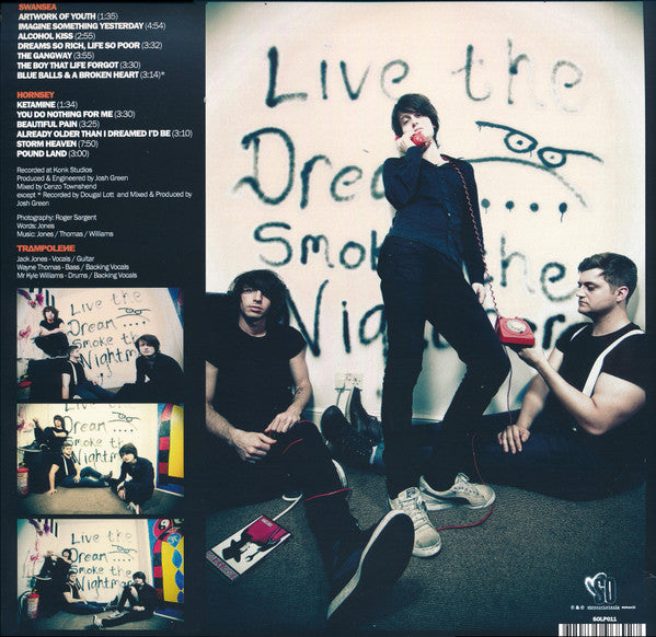 Trampolene : Swansea To Hornsey (LP, Album, RE, Red)