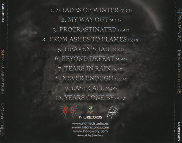 Hollow Cry : From Ashes To Flames (CD, Album)