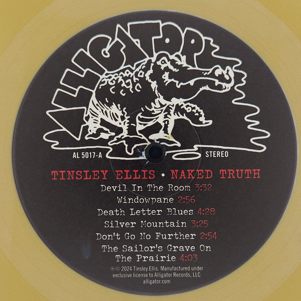 Tinsley Ellis : Naked Truth (LP, Album, Met)