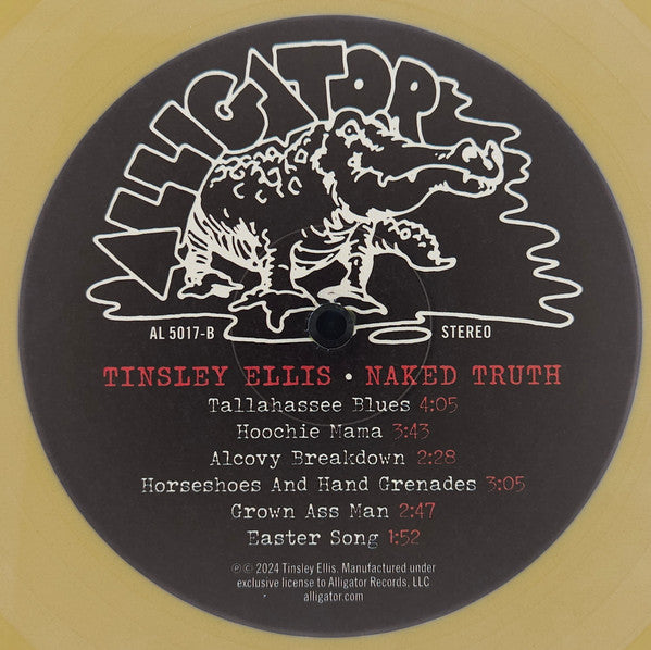 Tinsley Ellis : Naked Truth (LP, Album, Met)