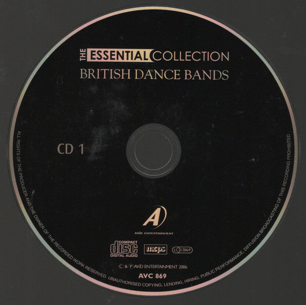Various : British Dance Bands (2xCD, Comp)