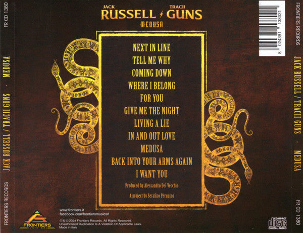 Jack Russell (2) / Tracii Guns : Medusa (CD, Album)