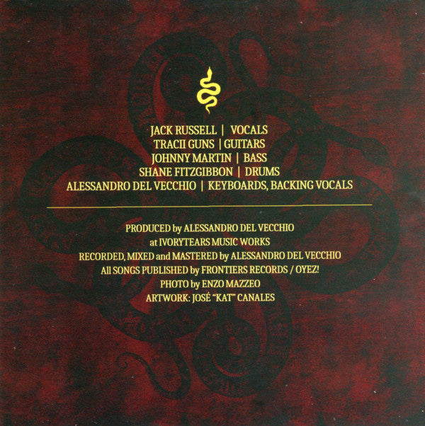 Jack Russell (2) / Tracii Guns : Medusa (CD, Album)