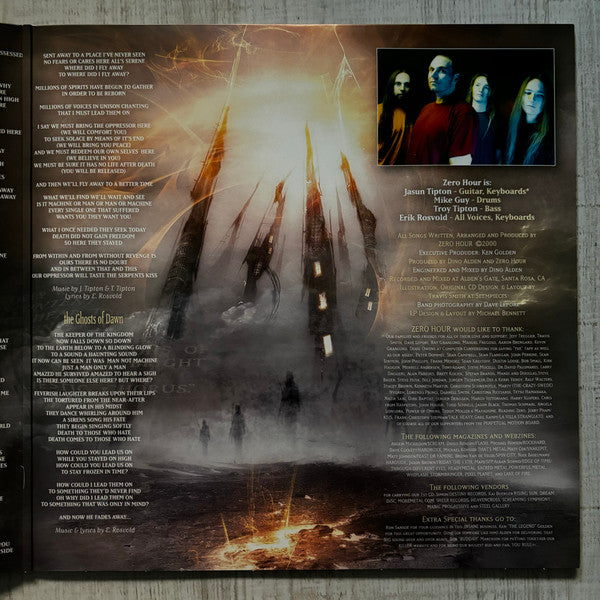 Zero Hour (3) : The Towers Of Avarice (LP, Album, RE)