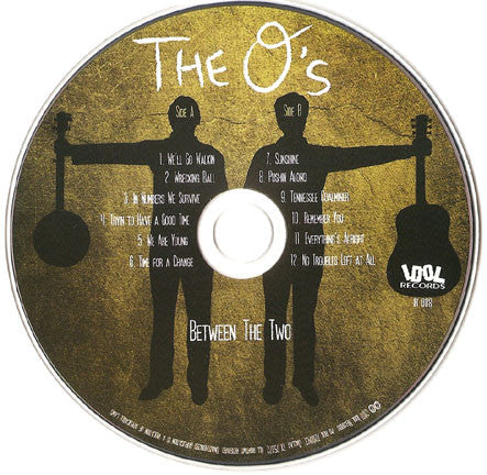 The O's : Between The Two (CD, Album)