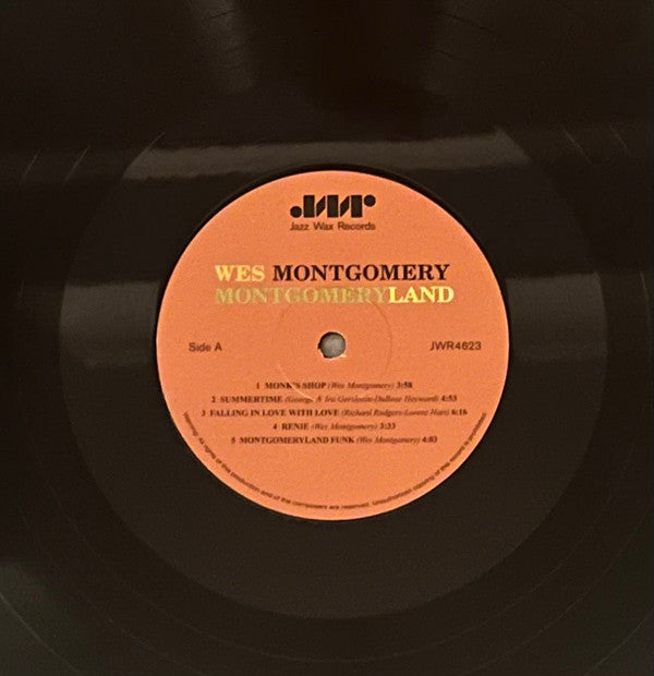 Monk Montgomery, Wes Montgomery, Buddy Montgomery, Harold Land, Pony Poindexter, Louis Hayes, Tony Bazley : Montgomeryland (LP, Album, RE)
