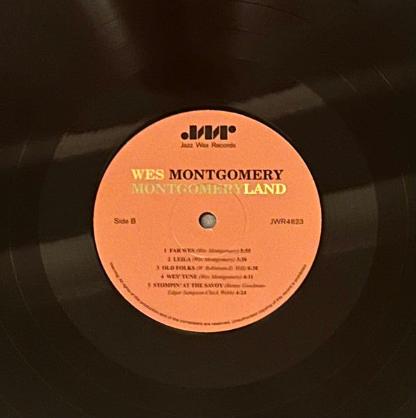 Monk Montgomery, Wes Montgomery, Buddy Montgomery, Harold Land, Pony Poindexter, Louis Hayes, Tony Bazley : Montgomeryland (LP, Album, RE)