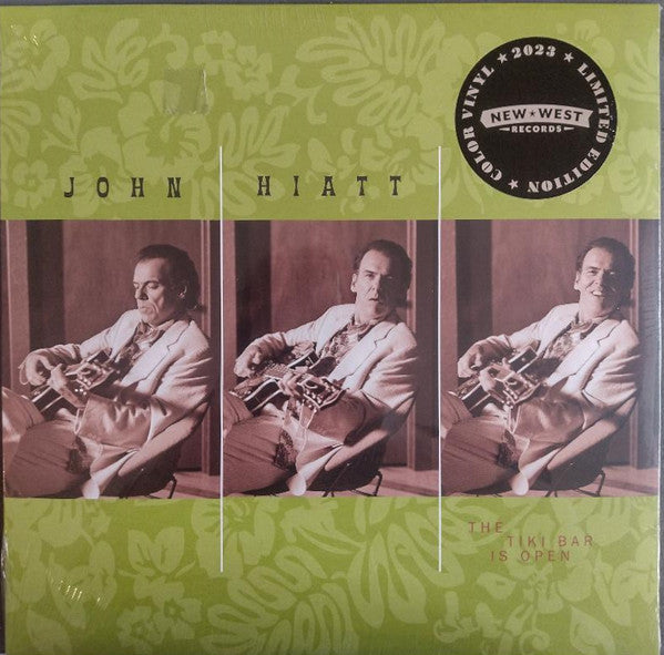 John Hiatt : The Tiki Bar Is Open (LP, RE, Tra)