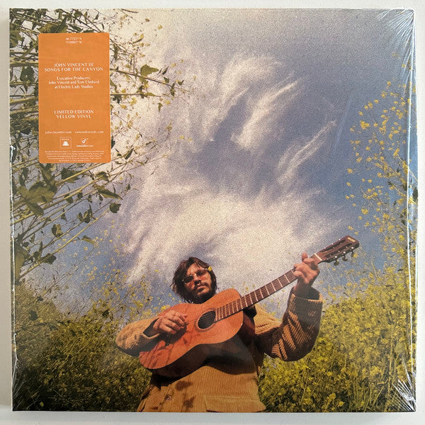 John Vincent III : Songs For The Canyon (LP, Album, Ltd, Yel)