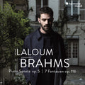 Adam Laloum, Johannes Brahms : Piano Sonatas, op. 5 / 7 Fantasien, op. 116 (CD, Album)