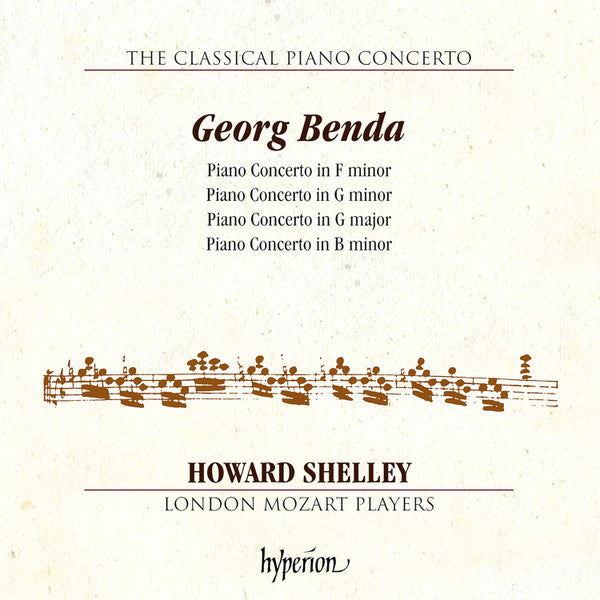 Georg Anton Benda - Howard Shelley, London Mozart Players : Piano Concertos  (CD, Album)