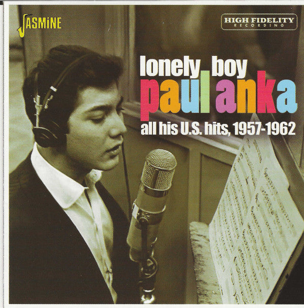Paul Anka : Lonely Boy - All His U.S. Hits, 1957-1962 (CD, Comp, Mono, RE)