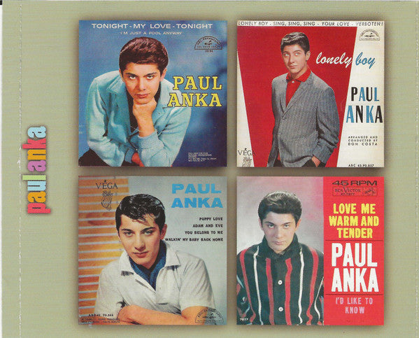 Paul Anka : Lonely Boy - All His U.S. Hits, 1957-1962 (CD, Comp, Mono, RE)