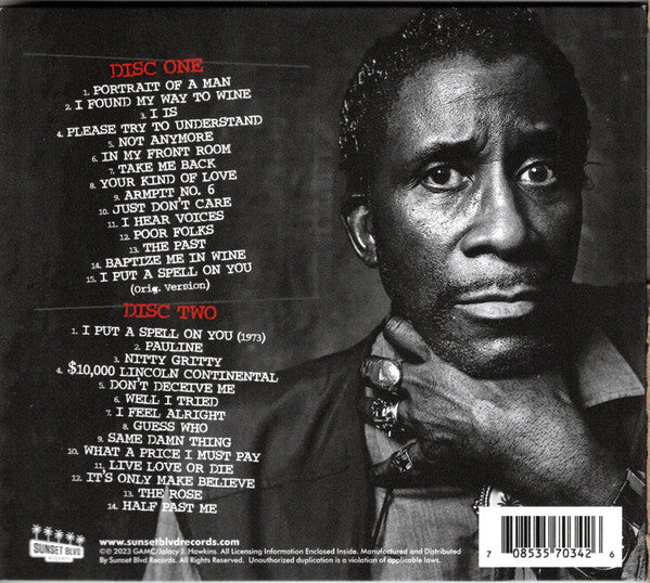 Screamin' Jay Hawkins : Because You're Mine: Hits & Rarities (2xCD, Comp)