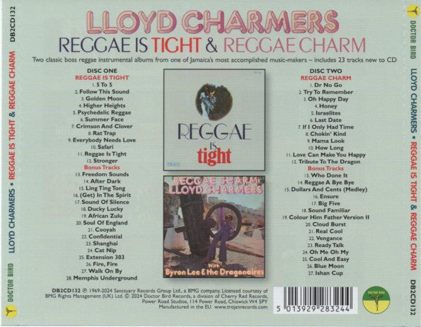 Lloyd Charmers : Reggae Is Tight / Reggae Charm (2xCD, Album, Comp)