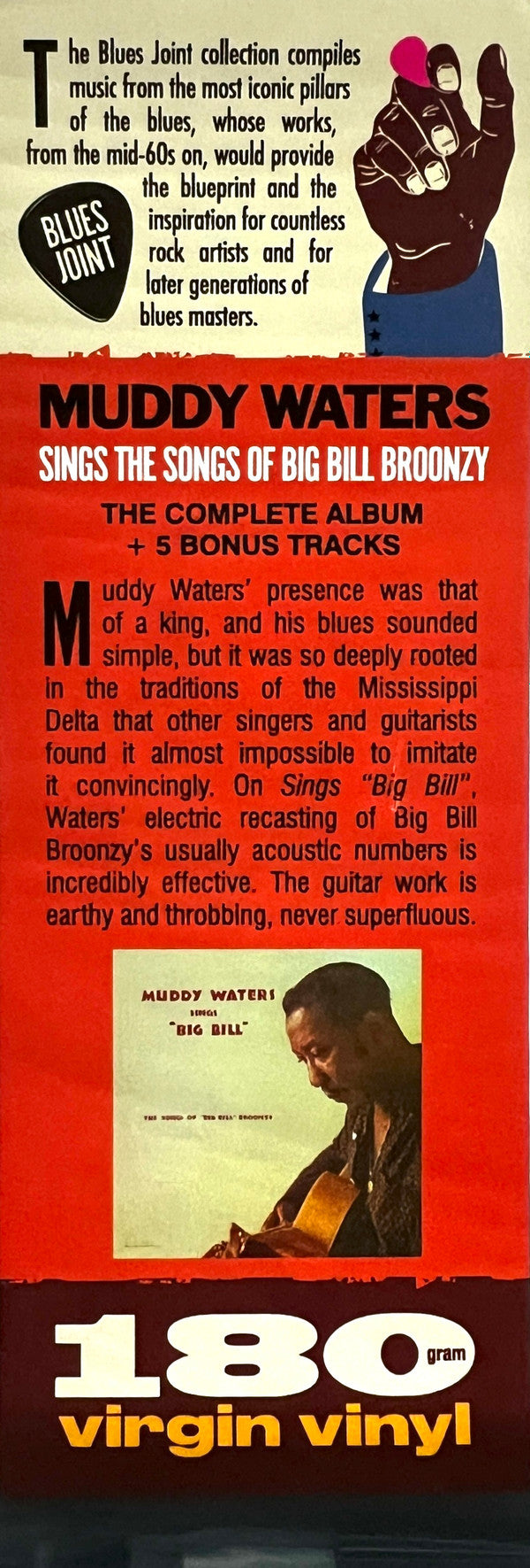 Muddy Waters : Muddy Waters Sings The Songs Of Big Bill Broonzy (LP, Album)