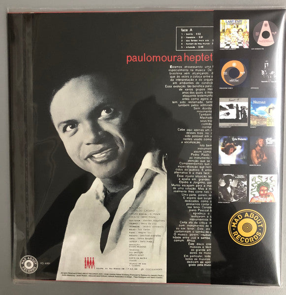 Paulo Moura Hepteto : Mensagem (LP, Album, RE)