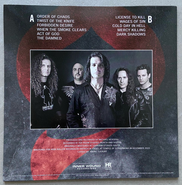 Obsession (6) : Order Of Chaos (LP, Album, Ltd, RE)