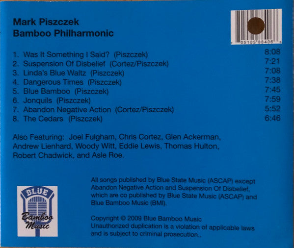 Mark Piszczek : Bamboo Philharmonic (CD, Album)