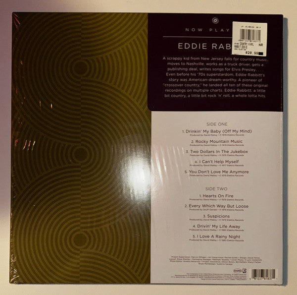 Eddie Rabbitt : Now Playing (LP, Comp, Roc)